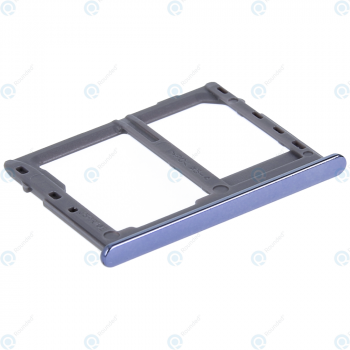 Samsung Galaxy J6+ (SM-J610F) Sim tray + MicroSD tray blue GH64-07065C_image-2