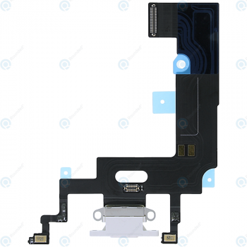 Charging connector flex white for iPhone Xr_image-1