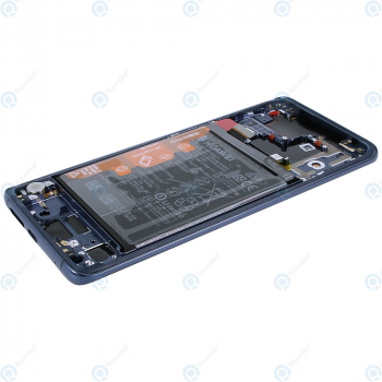 Huawei Mate 20 Pro (LYA-L09, LYA-L29, LYA-L0C) Display module frontcover+lcd+digitizer+battery midnight blue 02352GFX_image-3