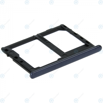 Samsung Galaxy J4+ (SM-J415F), Galaxy J6+ (SM-J610F) Sim tray + MicroSD tray black GH64-07065A