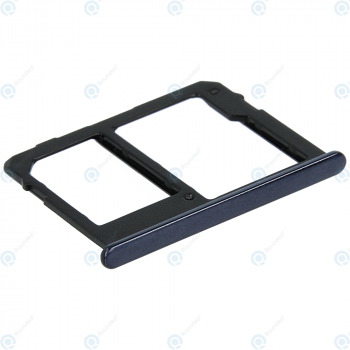 Samsung Galaxy J4+ (SM-J415F), Galaxy J6+ (SM-J610F) Sim tray + MicroSD tray black GH64-07065A_image-2