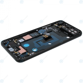 LG Q7 (MLQ610) Display module frontcover+lcd+digitizer aurora black ACQ90349211_image-4