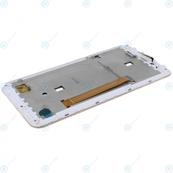 Wiko U Pulse Lite Display module frontcover+lcd+digitizer gold white S101-AH1070-000_image-5