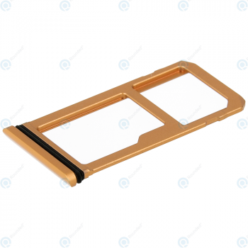 Nokia 8 Single sim (TA-1012) Sim tray + MicroSD tray polished copper MENB102045A