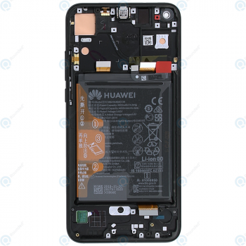 Huawei Honor View 20 (PCT-L29B) Display module frontcover+lcd+digitizer+battery midnight black 02352JKP_image-6
