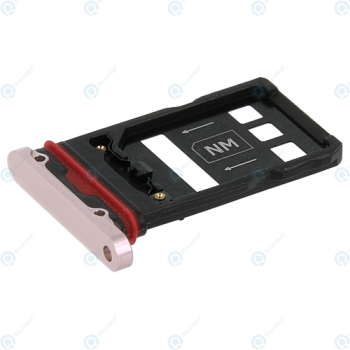 Huawei Mate 20 Pro (LYA-L09, LYA-L29, LYA-L0C) Sim tray + Nano card tray pink gold_image-1