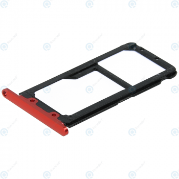 Huawei Nova 3 (PAR-LX1, PAR-LX9) Sim tray + MicroSD tray red_image-2