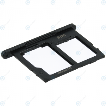 Samsung Galaxy Tab A 10.5 LTE (SM-T595) Sim tray + MicroSD tray black GH63-15635A_image-1