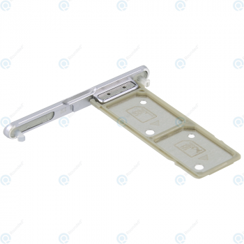 Sony Xperia XA2 Plus (H4413, H4493) Sim tray silver 306J2AQ0200_image-1