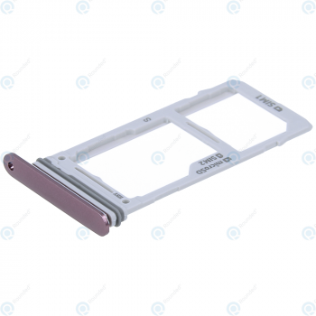 Samsung Galaxy S9 Plus Duos (SM-G965FD) Sim tray + MicroSD tray lilac purple GH98-42575B