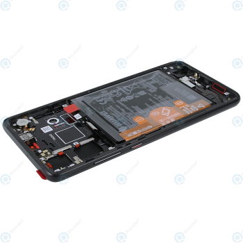 Huawei P30 (ELE-L09 ELE-L29) Display module frontcover+lcd+digitizer+battery black 02352NLL_image-4