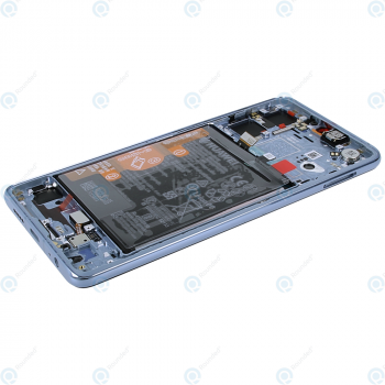 Huawei P30 (ELE-L09 ELE-L29) Display module frontcover+lcd+digitizer+battery breathing crystal 02352NLP_image-3
