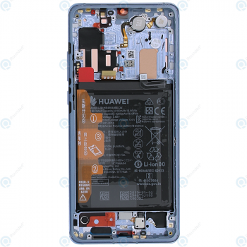 Huawei P30 Pro (VOG-L09 VOG-L29) Display module frontcover+lcd+digitizer+battery breathing crystal 02352PGH_image-6