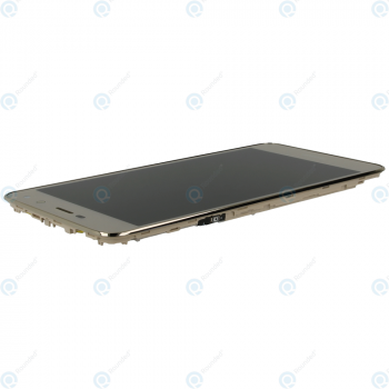 Huawei Y6 2017 (MYA-L11) Display module frontcover+lcd+digitizer+battery gold 02351DMF_image-2