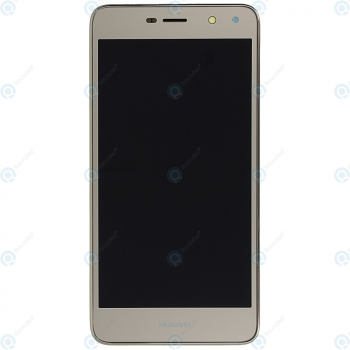 Huawei Y6 2017 (MYA-L11) Display module frontcover+lcd+digitizer+battery gold 02351DMF_image-5