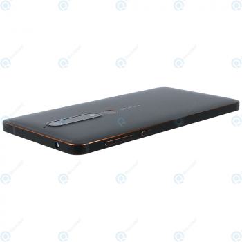 Nokia 6.1 Battery cover black copper_image-3
