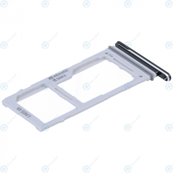 Samsung Galaxy S10e (SM-G970F) Sim tray + MicroSD tray prism black GH98-43759A_image-1