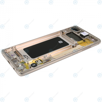 Samsung Galaxy S10 Plus (SM-975F) Display unit complete ceramic white GH82-18849J_image-3