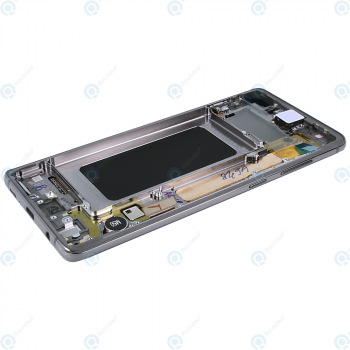 Samsung Galaxy S10 Plus (SM-975F) Display unit complete prism black GH82-18849A_image-3