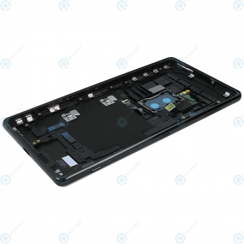 Sony Xperia XZ2 Premium (H8116, H8166) Battery cover chrome black 1312-4055_image-2