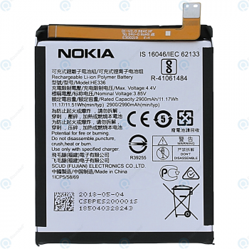 Nokia 3.1 Nokia 5.1 Battery HE336 2900mAh BPES200001S