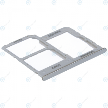 Samsung Galaxy A40 (SM-A405F) Sim tray + MicroSD tray white GH98-44303B