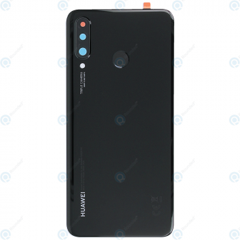 Huawei P30 Lite (MAR-L21) Battery cover midnight black 02352RPV