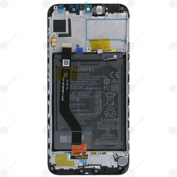 Huawei Y7 2019 (DUB-LX1) Display module frontcover+lcd+digitizer+battery midnight black 02352KCV_image-6