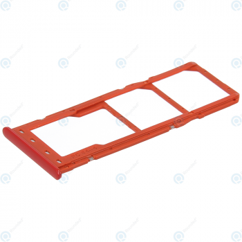 Samsung Galaxy A10 (SM-A105F) Sim tray + MicroSD tray red GH98-44169D_image-2