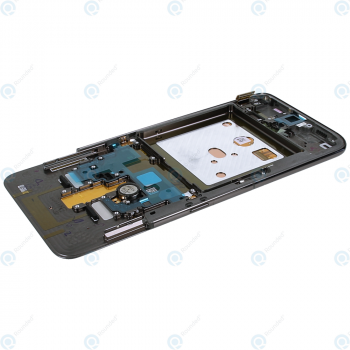 Samsung Galaxy A80 (SM-A805F) Display module LCD + Digitizer phantom black GH82-20348A_image-4