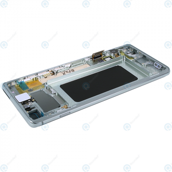 Samsung Galaxy S10 Plus (SM-975F) Display unit complete prism green GH82-18849E_image-4