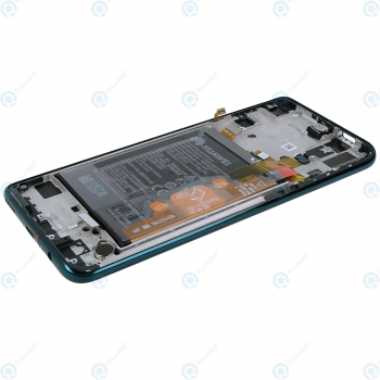 Huawei P smart Z (STK-L21) Display module frontcover+lcd+digitizer+battery emerald green 02352RXT_image-3