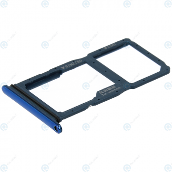 Huawei P20 Lite 2019 Sim tray + MicroSD tray crush blue