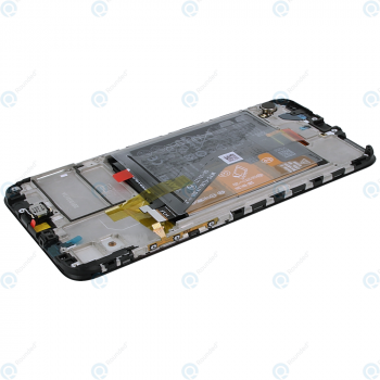 Huawei Y6 2019 (MRD-LX1) Display module frontcover+lcd+digitizer+battery midnight black 02352LVM_image-2