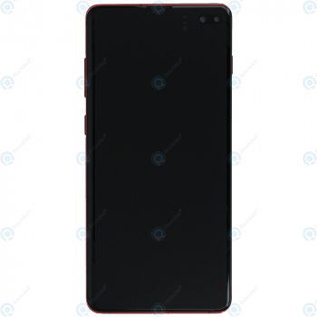 Samsung Galaxy S10 Plus (SM-G975F) Display unit complete cardinal red GH82-18849H_image-5