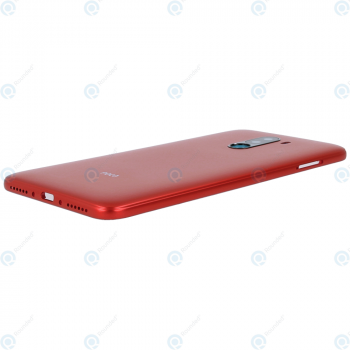 Xiaomi Pocophone F1 Battery cover with camera lens rosso red_image-2
