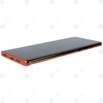 Huawei P30 Pro (VOG-L09 VOG-L29) Display module frontcover+lcd+digitizer+battery amber sunrise 02352PGK_image-1