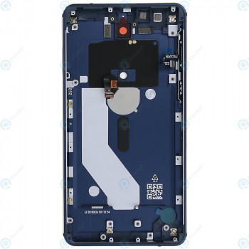 Nokia 6.1 Battery cover blue gold_image-1