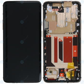 OnePlus 7 Pro (GM1910) Display module frontcover+lcd+digitizer almond 2011100058