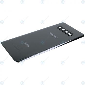 Samsung Galaxy S10 Plus Duos (SM-G975F/DS) Battery cover ceramic black GH82-18869A_image-2
