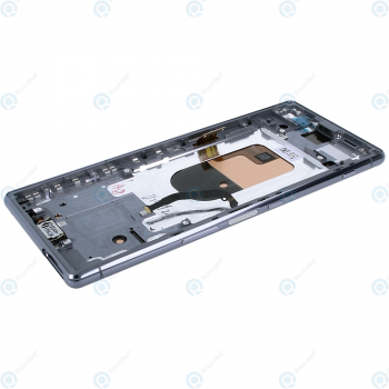 Sony Xperia 1 (J8110 J9110) Display unit complete grey 1319-0230_image-4