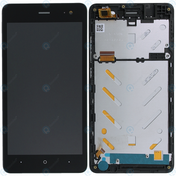 Wiko Jerry 2 Display module frontcover+lcd+digitizer black S101-AZ9130-000