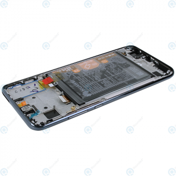 Huawei Honor 20 Lite (HRY-LX1T) Display module frontcover+lcd+digitizer+battery magic night black 02352QMT_image-4
