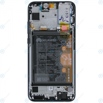Huawei Honor 20 Lite (HRY-LX1T) Display module frontcover+lcd+digitizer+battery magic night black 02352QMT_image-6