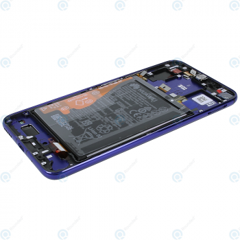 Huawei Honor 20 (YAL-AL00 YAL-L21) Display module frontcover+lcd+digitizer+battery sapphire blue 02352TNQ_image-5