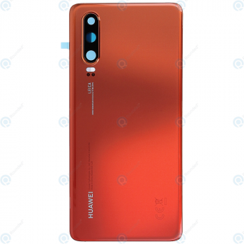Huawei P30 (ELE-L09 ELE-L29) Battery cover amber sunrise