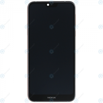 Nokia 7.1 (TA-1095 TA-1100) Display unit complete gloss steel 20CTLSW0001_image-1
