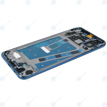 Huawei P30 Lite (MAR-L21) Front cover peacock blue_image-4