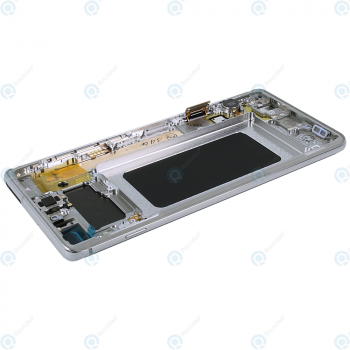 Samsung Galaxy S10 Plus (SM-G975F) Display unit complete canary yellow GH82-18849G_image-6