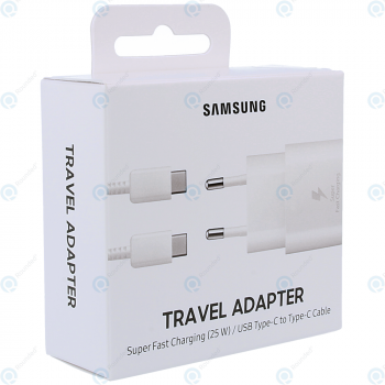 Samsung Super fast travel charger 3000mAh 25W white (EU Blister) EP-TA800XWEGWW